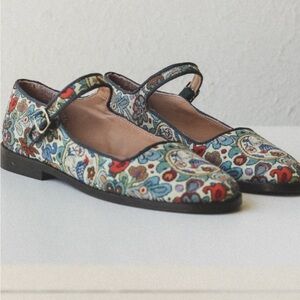 Caron Callahan Tapestry Mary Janes.